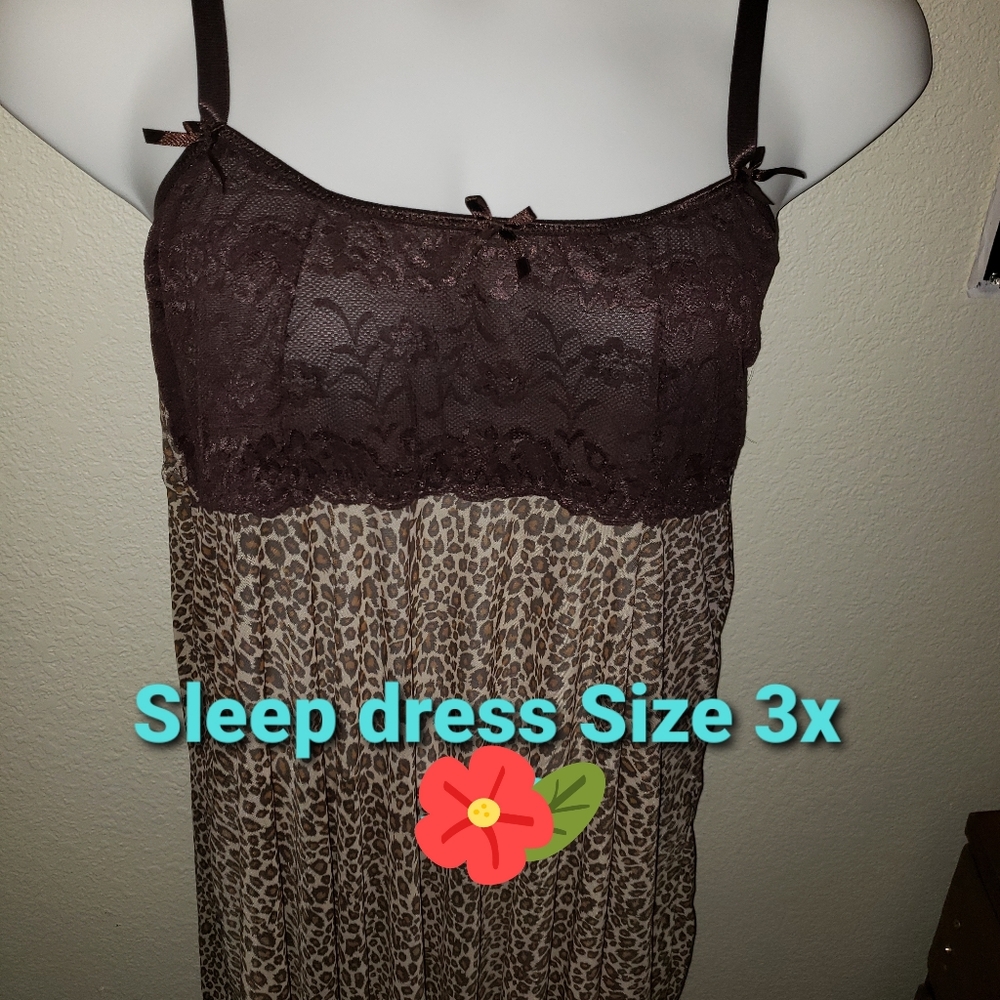 Night Gown Cheetah